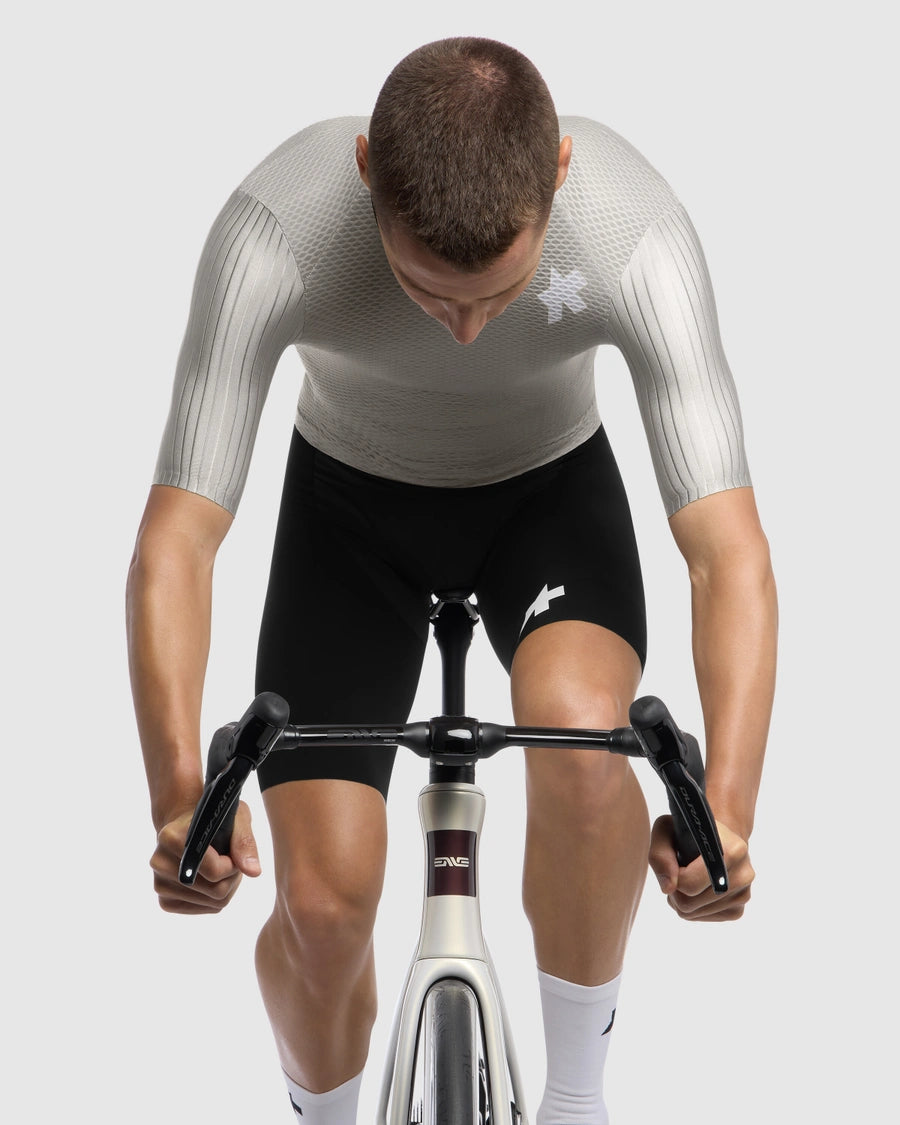 ASSOS EQUIPE RSR S11 Korte Mouw Trui Grijs