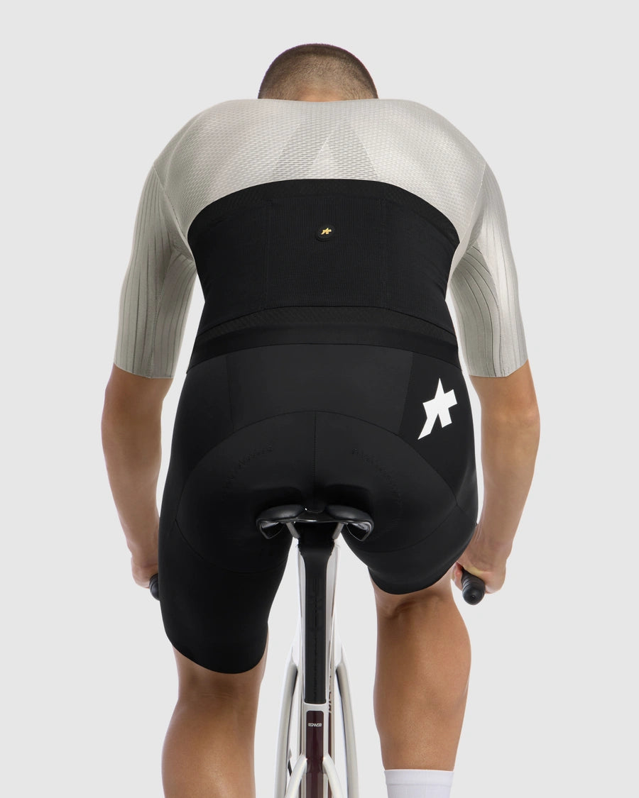 ASSOS EQUIPE RSR S11 Korte Mouw Trui Grijs