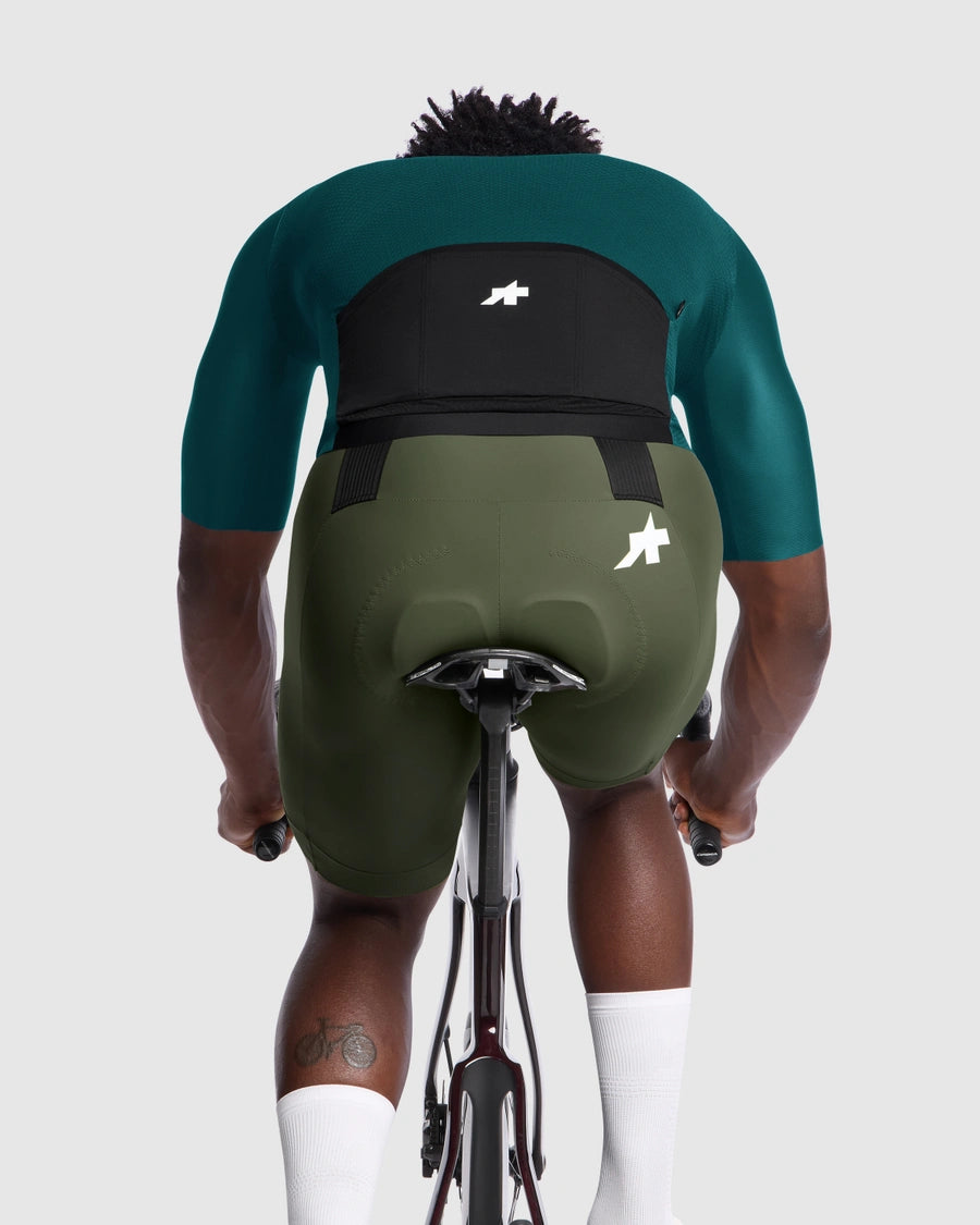 ASSOS MILLE GT JERSEY S11 EVO Trui met korte mouwen Diep petrol