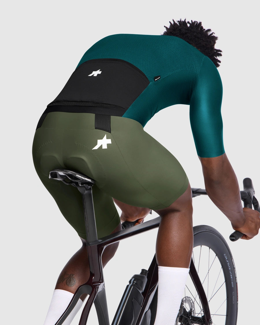 ASSOS MILLE GT JERSEY S11 EVO Trui met korte mouwen Diep petrol