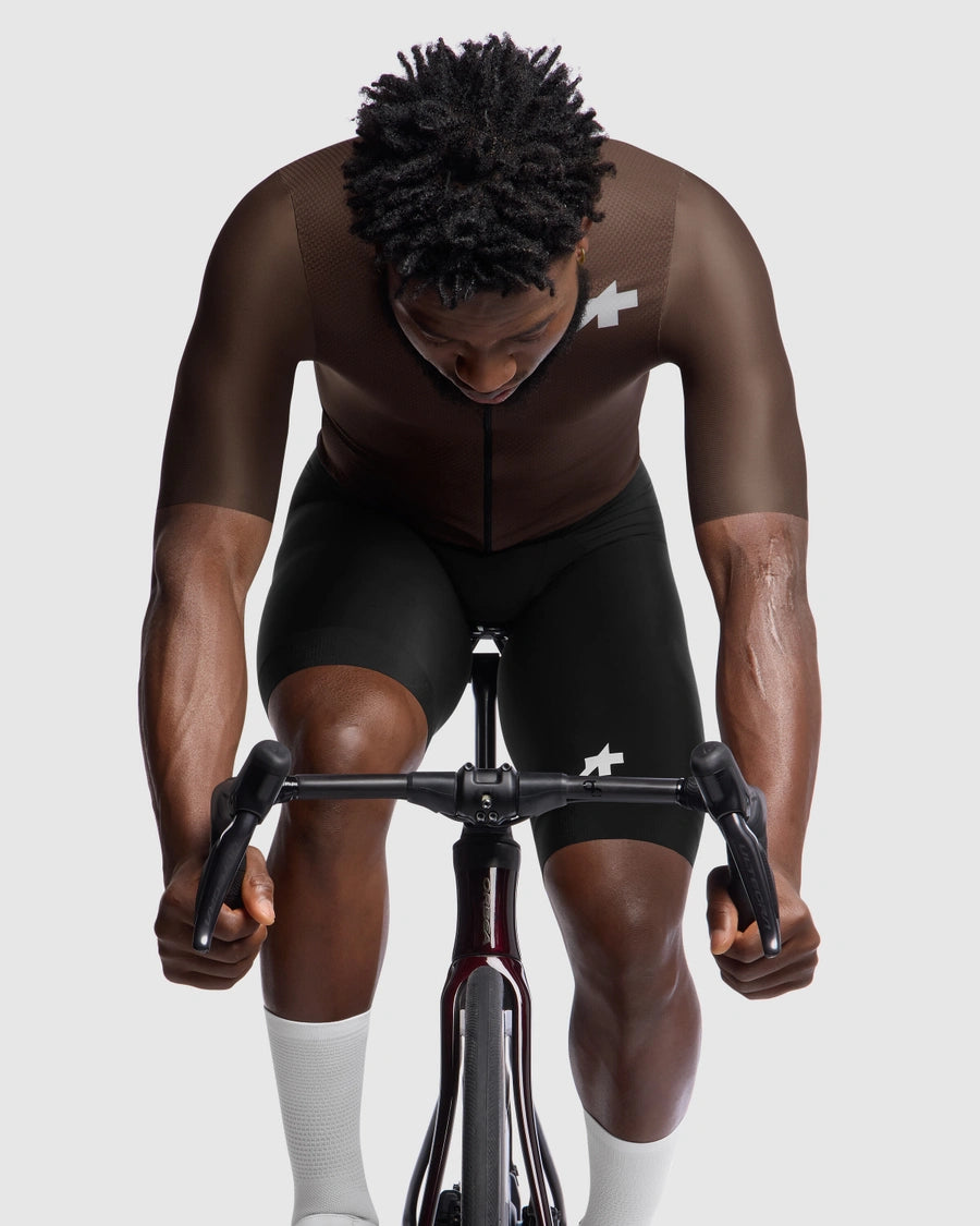 Maillot ASSOS MILLE GT S11 EVO Manches Courtes Marron