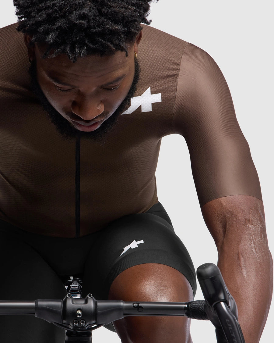 Maillot ASSOS MILLE GT S11 EVO Manches Courtes Marron