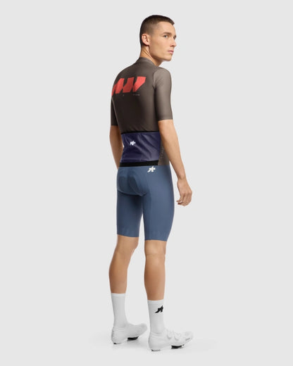 Fietsshirt ASSOS EQUIPE R S11 We are the A Korte Mouwen Bruin