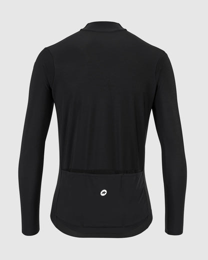 Shirt ASSOS MILLE GT SPRING FALL C2 Lange Mouwen Zwart