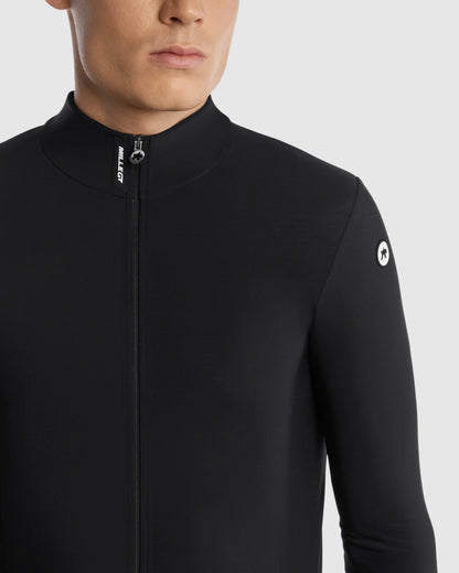 Shirt ASSOS MILLE GT SPRING FALL C2 Lange Mouwen Zwart