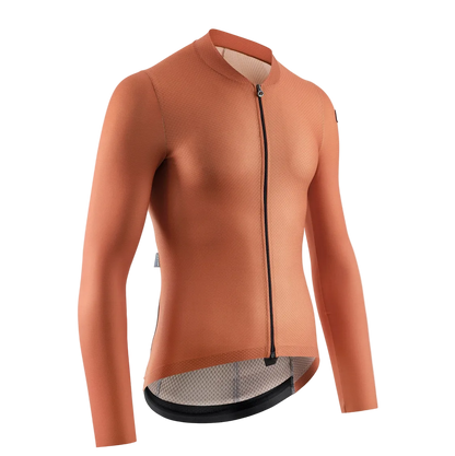 Wielrenshirt ASSOS MILLE GT S11 Lange Mouwen Rusty Brown