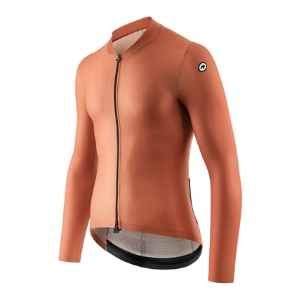 Wielrenshirt ASSOS MILLE GT S11 Lange Mouwen Rusty Brown