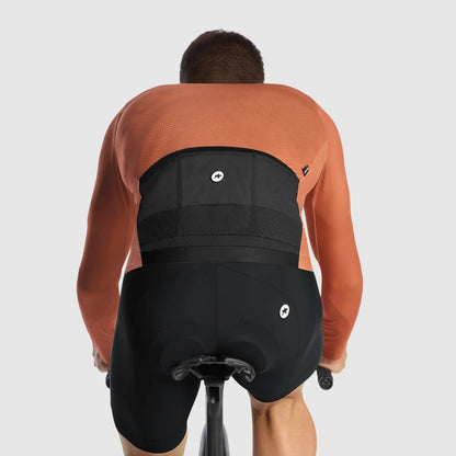 Wielrenshirt ASSOS MILLE GT S11 Lange Mouwen Rusty Brown