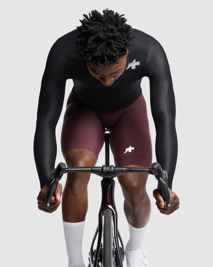 Fietsshirt ASSOS MILLE GT S11 EVO Lange Mouwen Zwart