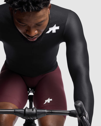 Fietsshirt ASSOS MILLE GT S11 EVO Lange Mouwen Zwart