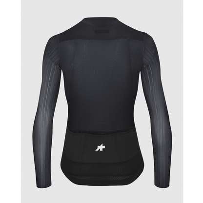 Truitje ASSOS EQUIPE RS S11 Lange Mouwen Zwart/Grijs