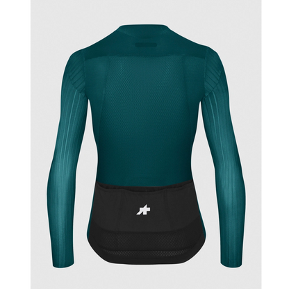 Wielershirt ASSOS EQUIPE RS S11 Lange Mouwen Petrol