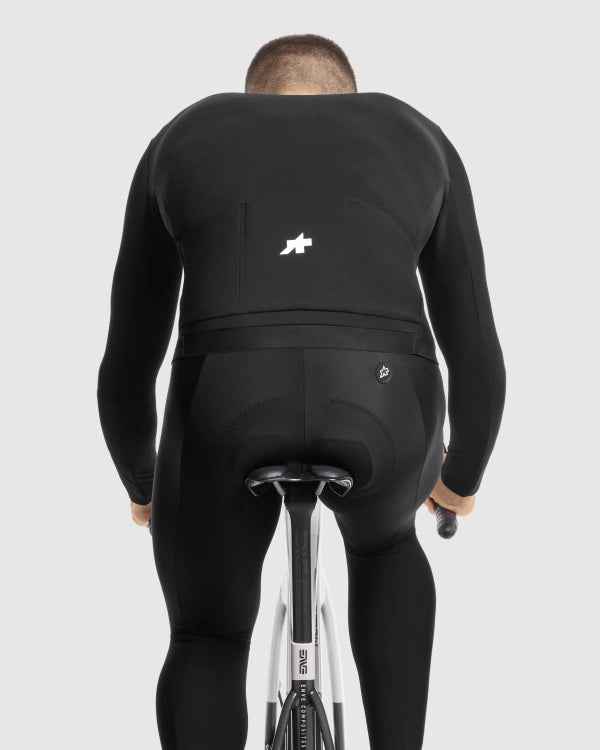 Fietsshirt ASSOS MILLE GT SPRING FALL S11 Lange Mouwen Zwart