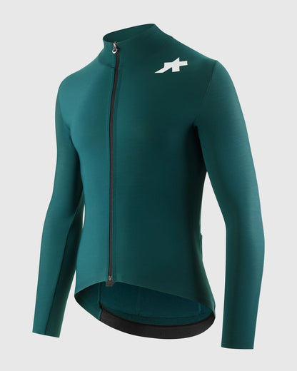 Wielershirt ASSOS MILLE GT SPRING FALL S11 Lange Mouwen Groen