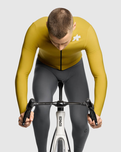 Shirt ASSOS MILLE GT SPRING FALL S11 Lange Mouwen Geel