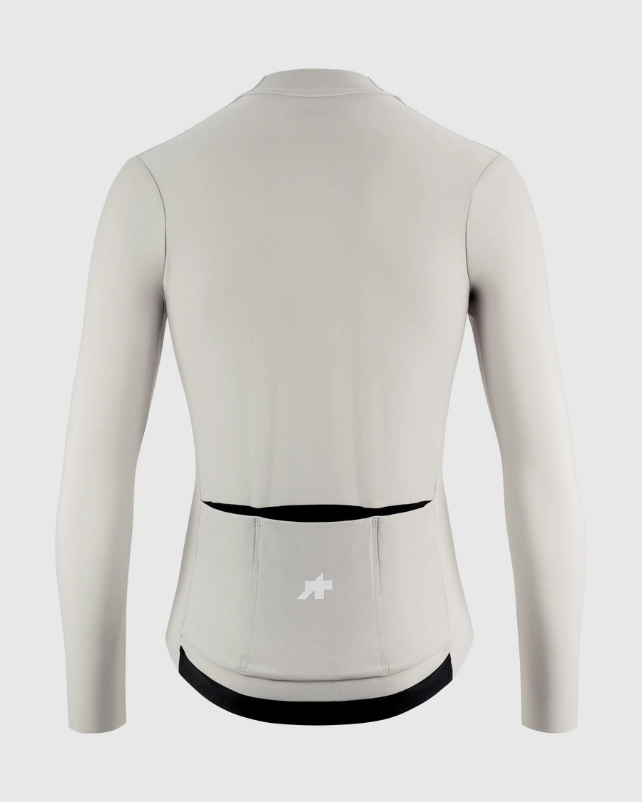 Fietsshirt ASSOS MILLE GT SPRING FALL S11 Lange Mouwen Wit
