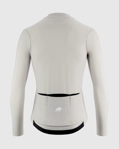 Fietsshirt ASSOS MILLE GT SPRING FALL S11 Lange Mouwen Wit