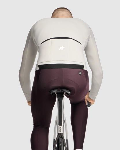 Fietsshirt ASSOS MILLE GT SPRING FALL S11 Lange Mouwen Wit