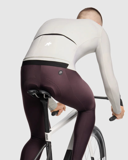 Fietsshirt ASSOS MILLE GT SPRING FALL S11 Lange Mouwen Wit