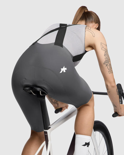 Kort Bretelles Cuissard ASSOS DYORA R S11 Dames Grijs