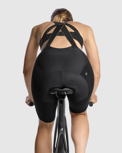 Korte Broek met Bretellen ASSOS DYORA RSV S11 Dames Zwart