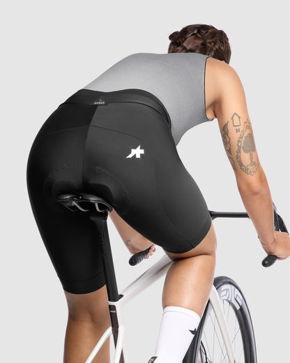 Korte Broek ASSOS UMA GT HALF S11 LONG Dames Zwart