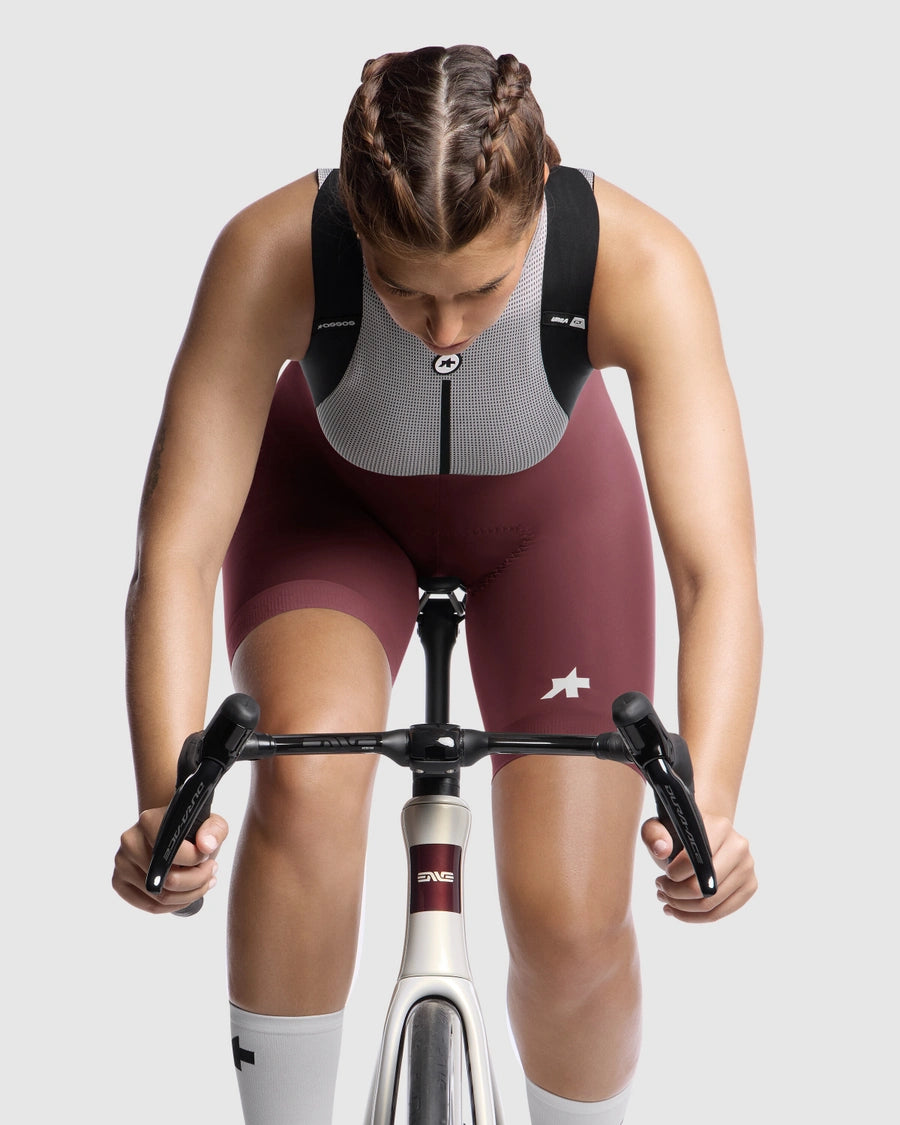 ASSOS UMA GT S11 Dames Slabbroek Bourgondisch Rood