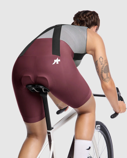 Korte Bretelsbroek ASSOS UMA GT S11 Dames Burgundy Red
