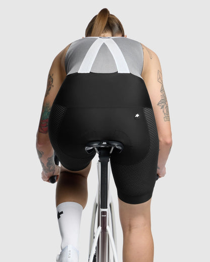 Korte Bretelsbroek ASSOS MILLE GT INDOOR S11 Dames Zwart