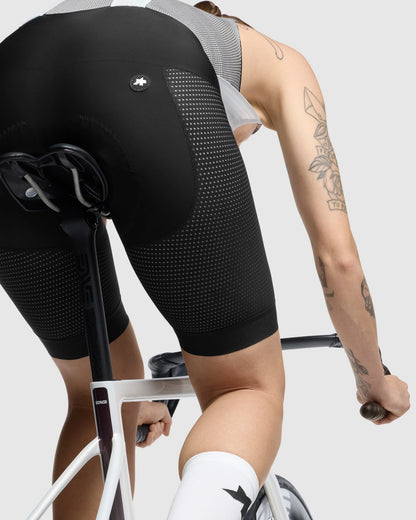 Korte Bretelsbroek ASSOS MILLE GT INDOOR S11 Dames Zwart