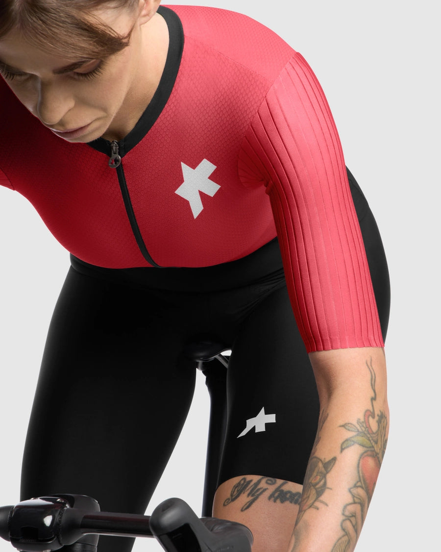 ASSOS DYORA R S11 Dames Jumpsuit Dodelijk Berry