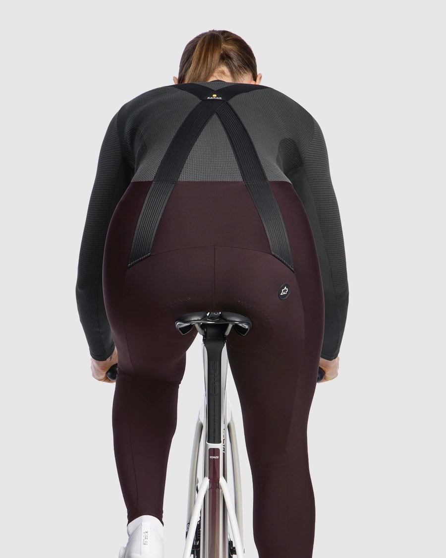 Lange Broek met Bretellen ASSOS UMA GT SPRING FALL S11 Dames Bruin