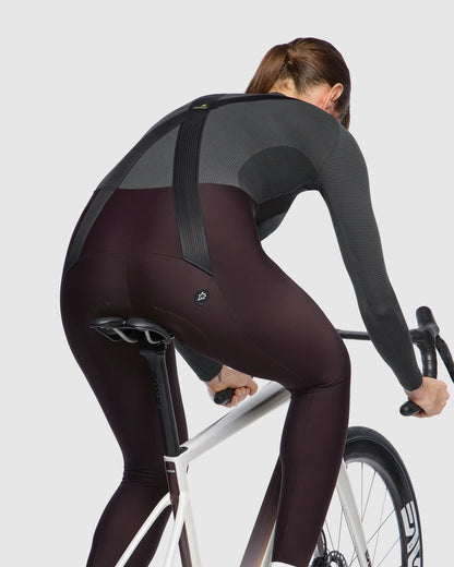 Lange Broek met Bretellen ASSOS UMA GT SPRING FALL S11 Dames Bruin