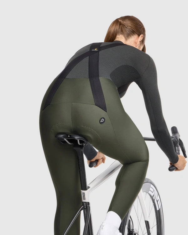 Cuissard Long à Bretelles ASSOS UMA GT SPRING FALL S11 Femme Vert
