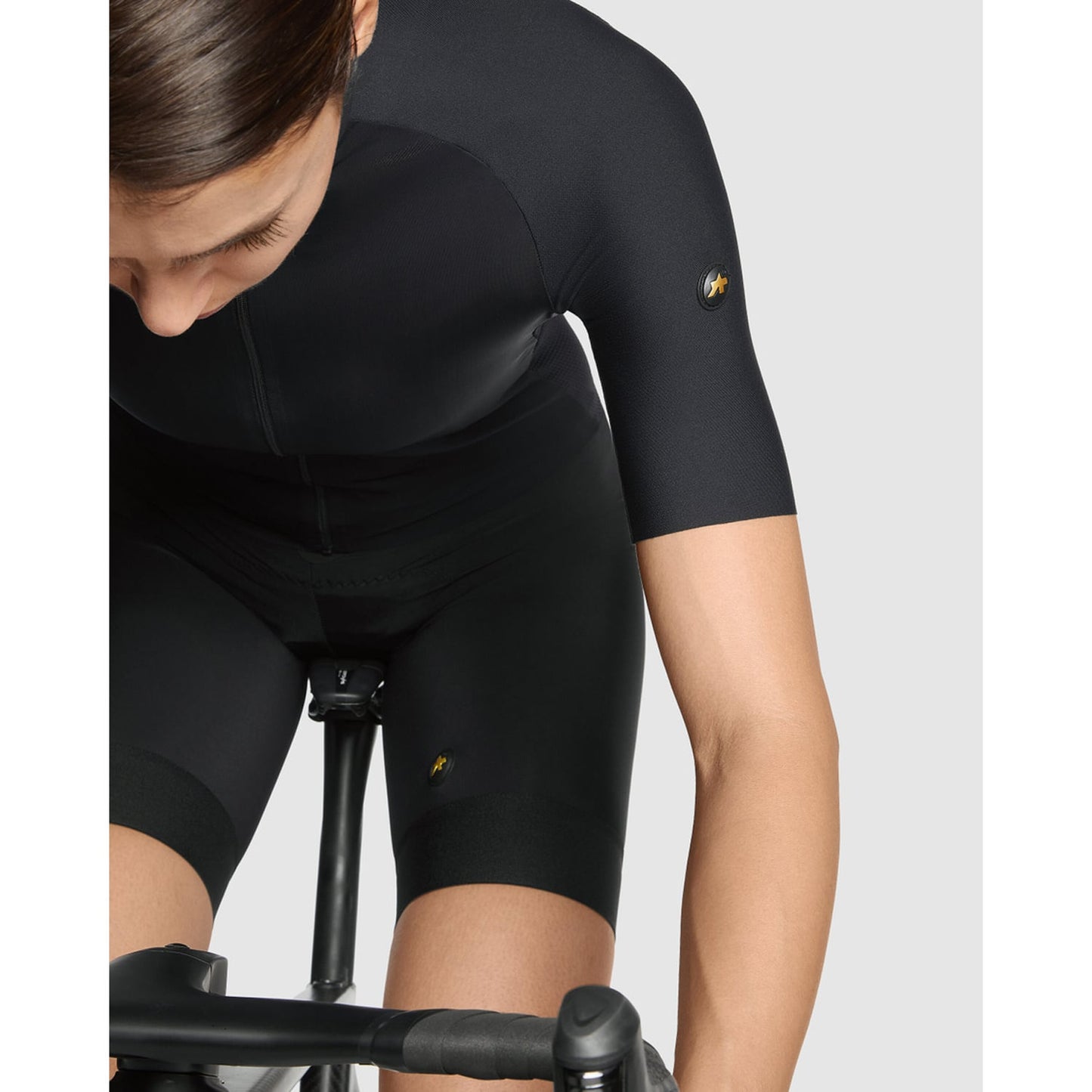 ASSOS UMA GTV C2 Dames Trui Korte Mouw Zwart