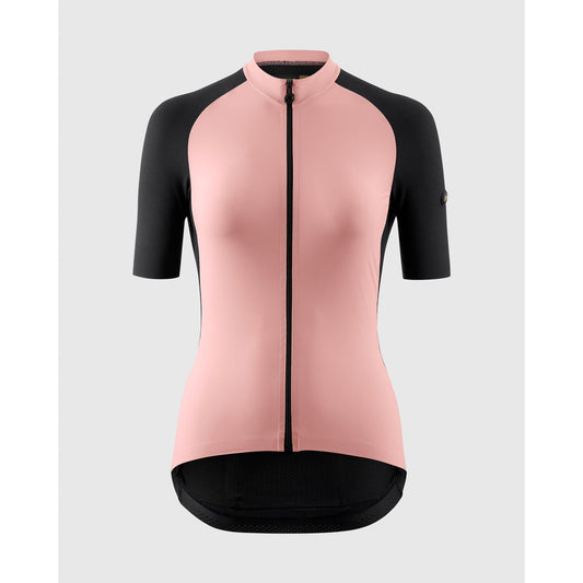 Maillot ASSOS UMA GTV C2 Femme Manches Courtes Rose