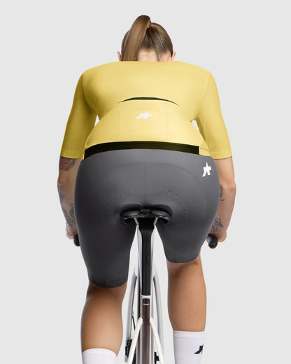 ASSOS DYORA R S11 Kortmouw Damesfietsshirt Yellow