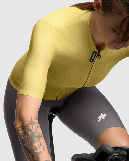 ASSOS DYORA R S11 Kortmouw Damesfietsshirt Yellow