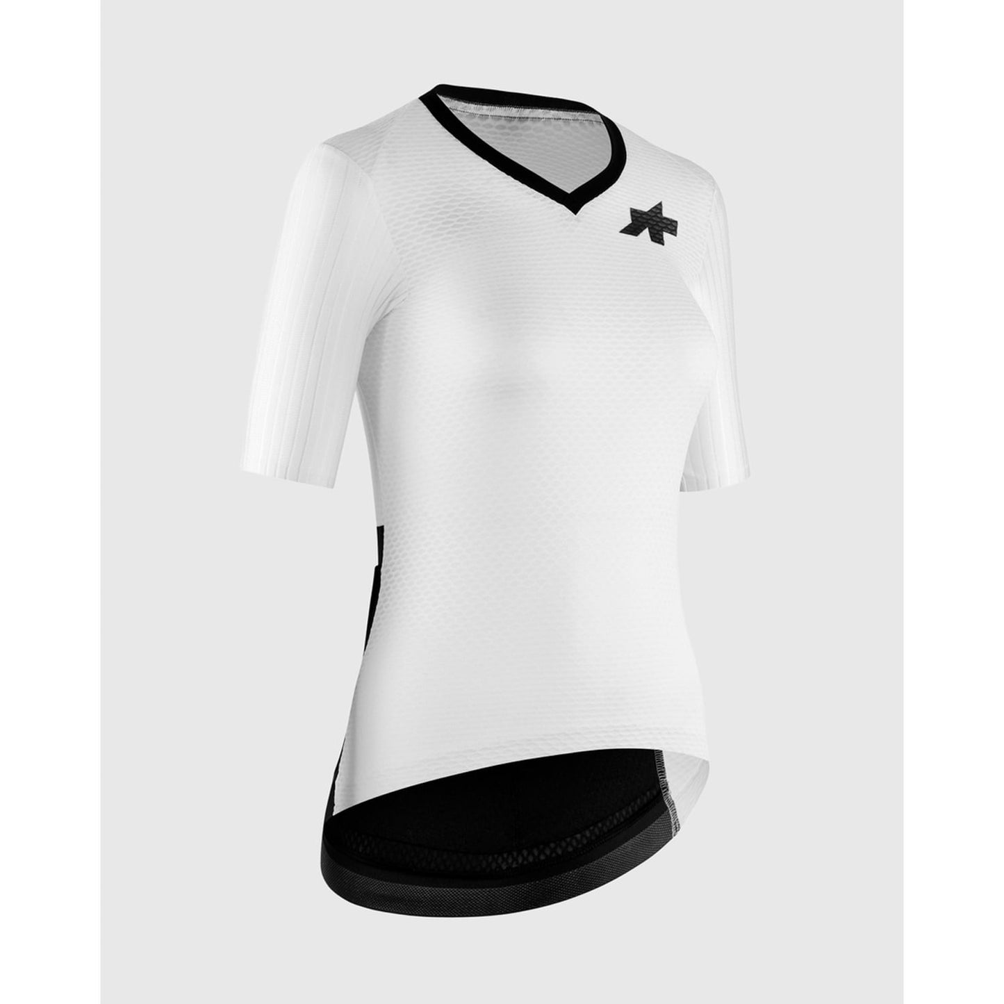 Maillot ASSOS DYORA RSV S11 Femme Manches Courtes Blanc