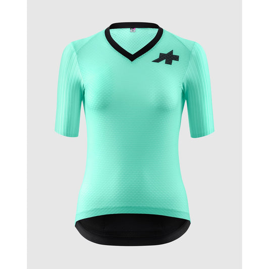 Maillot ASSOS DYORA RSV S11 Femme Manches Courtes Vert