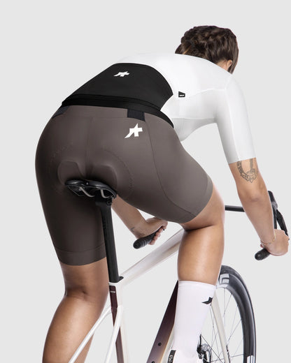 Wielershirt ASSOS UMA GT S11 EVO Korte Mouwen Dames White