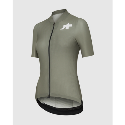 Damesshirt ASSOS UMA GT S11 EVO Korte Mouwen Dames Edge Green