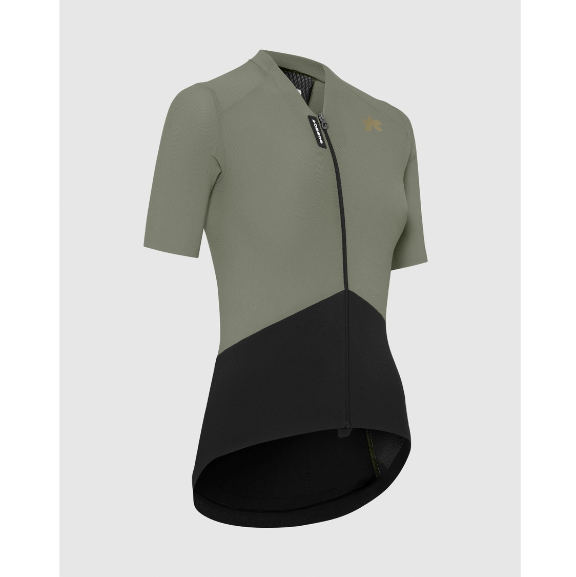 ASSOS UMA GTV S11 Damestrui met korte mouwen Groen