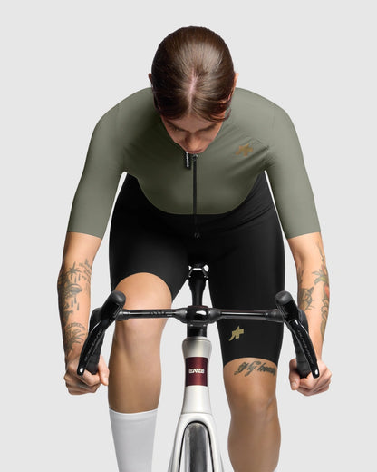Shirt ASSOS UMA GTV S11 Korte Mouwen Dames Groen