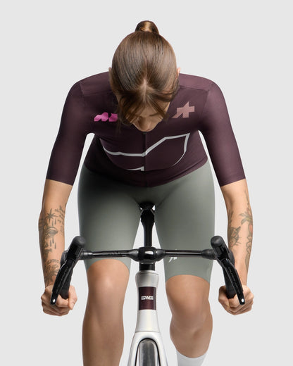 Tricot ASSOS DYORA R S11 We are the A Korte Mouwen Dames Bordeaux