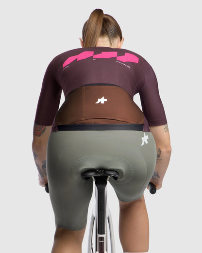 Tricot ASSOS DYORA R S11 We are the A Korte Mouwen Dames Bordeaux