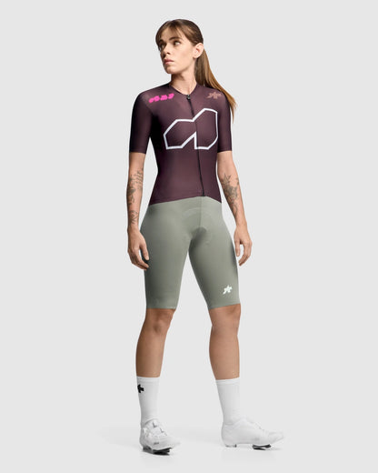 Tricot ASSOS DYORA R S11 We are the A Korte Mouwen Dames Bordeaux