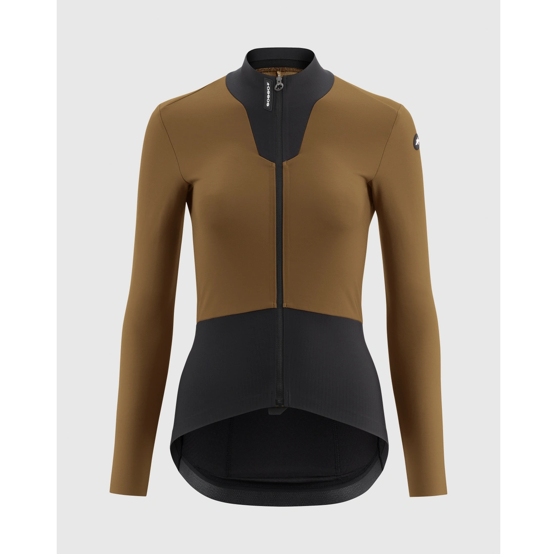 Maillot ASSOS DYORA R SPRING FALL S11 Manches Longues Femme Jupiter Gold