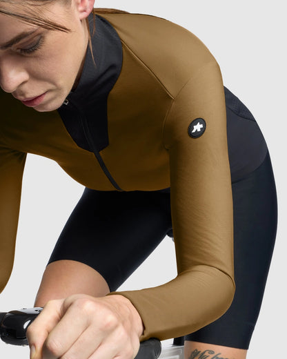 Shirt ASSOS DYORA R SPRING FALL S11 Lange Mouwen Dames Jupiter Gold