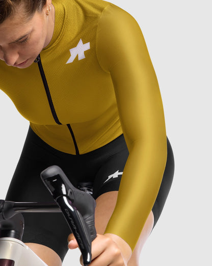 ASSOS UMA GT S11 EVO Lange Mouwen Damesshirt Godlen Yellow
